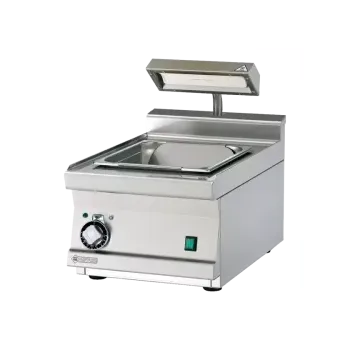 Sporák RM GASTRO Udržovač hranolek ohřev horní infrazářič a spodní nerezové těleso | RM - BST-64EM