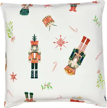 Povlak na dekorativní polštářek Mimilove Náhradní potah na polštářek 40x40 cm Louskáček Limited Edition