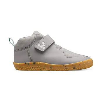 Chlapecké tenisky Vivobarefoot PRIMUS BOOTIE II ALL WEATHER KIDS ZINC velikost 31 - Šedá