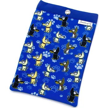 Obal na doklad Pamlskový Ráj Obal na očkovací průkaz psa – čivava Barva: modrá