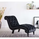 Lenoška černá samet Černý 248611