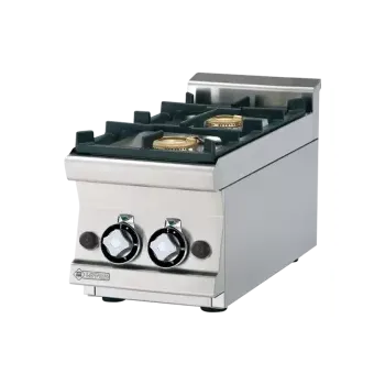 Sporák RM GASTRO Sporák plynový 2x hořák bez podestavby | RM - PCT-63G