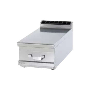 Sporák RM GASTRO Pracovní plocha 40x83 - 1x zásuvka 2x GN 1/1 | RM - PLT 94