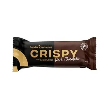 Leader Promour Crispy NEW 45g dark chocolate Varianta: dark chocolate