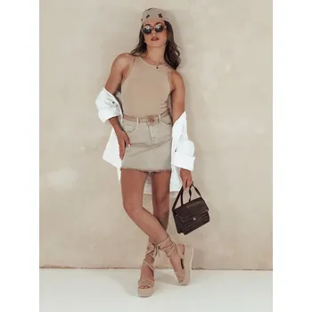 Dámská sukně Dámská sukně TRENDSTAR CY0458 Barva: Béžová, Velikost: XL