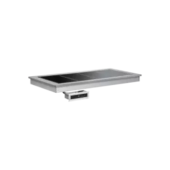 Sporák RM GASTRO Výdejní deska vyhřívaná, sklokeramická GN 4-1/1 drop-in | RM - SL BROWN+ 4