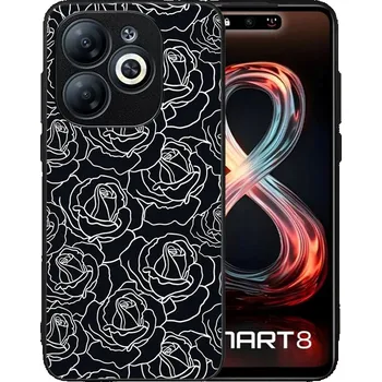 Pouzdro na tablet VSECHNONAMOBIL 94276 MY ART Ochranný kryt pro Infinix Smart 8 ROSES (172)