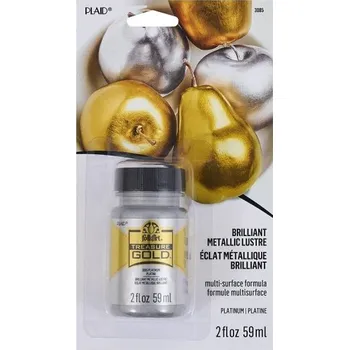 Speciální výtvarná barva FolkArt Treasure Platinum - Metalická barva s intenzivním leskem 50 ml