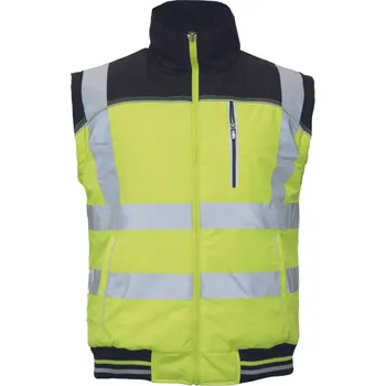 pracovní vesta Cerva Knoxfield Hvps Pánská oboustranná vesta HI-VIS 03030170 žlutá XS