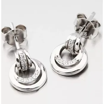 Náušnice Dámské náušnice stříbro 925 zirkon UPST-121888