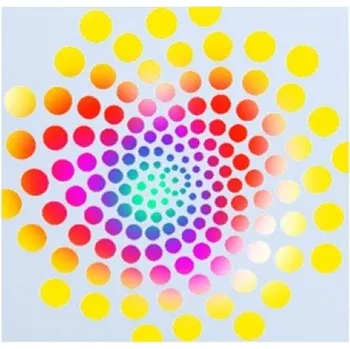 Plast. šablona, VZOR SPIRÁLA, 15x15cm, 1kus