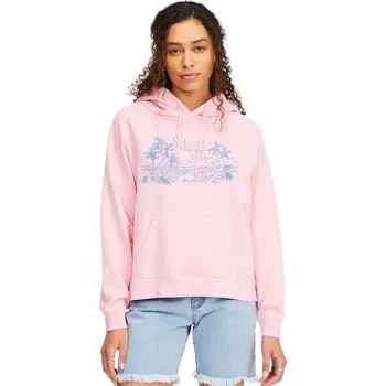 Dámská mikina billabong Dámská mikina morning surf hoodie pink lady