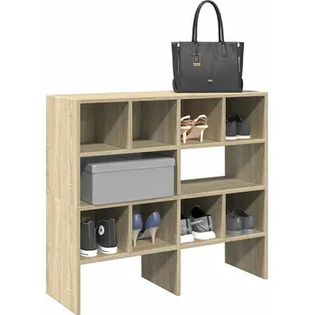 Stohovatelné botníky 2 ks dub sonoma 89,5x30x40 cm Hnědá 858844