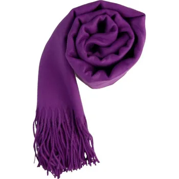 Dámská mikina Dámská jednobarevná pašmína tmavě fialová