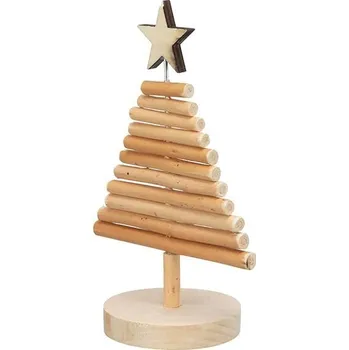 Trixie Xmas Tree - stromek pro hlodavce 11 x 17 cm, vrba/kov - DOPRODEJ