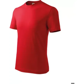 MALFINI Tričko dětské Basic 138, barva 07 červené, 146/10 let
