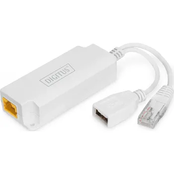 Switch Digitus DN-95208 síťový splitter Podpora napájení po Ethernetu (PoE) Bílá