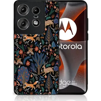 Vánoční dekorace VSECHNONAMOBIL 93359 MY ART Kryt s vánočním designem Motorola Edge 50 Pro WINTER (071)
