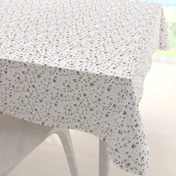 ubrus Bavlněný čtvercový ubrus Sandra SA-004 Fialové růžičky 40x40 cm