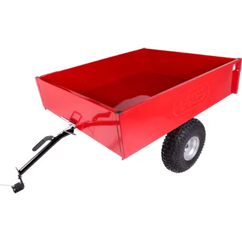 Zahradní vozík TR 350-7 Vozík za traktor -ČERVENÁ