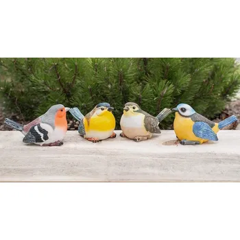 Zahradní dekorace Prodex Import Barevný ptáček figurka