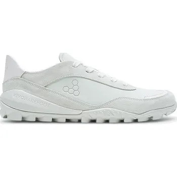 Pánská treková obuv Vivobarefoot NOVUS MENS WHITE LEATHER velikost 43 - Bílá