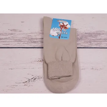 Pánské ponožky české zdravotní ponožky Props 100% bavlna BÉŽOVÉ velikosti ponožek: 29 ( EUR vel. 43)