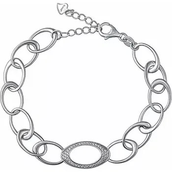 Náramek Stříbrný náramek Dayna s Brilliance Zirconia JJJ0752B