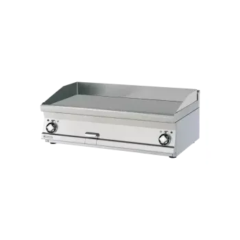 Kuchyňský gril RM GASTRO Grilovací deska 100x45 elektrická chromovaná hladká bez podestavby 400 V | RM - FTLT-610ETS