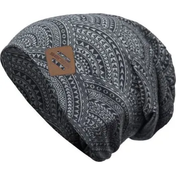 Módní doplněk Sensor Čepice Merino Impress LOGO Uni šedá/maori L