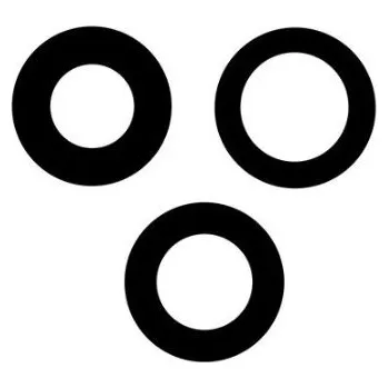 Náhradní kryt pro mobilní telefon Apple iPhone 12 PRO MAX sklíčka kamery neoriginální