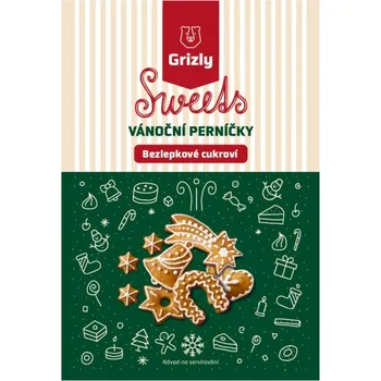 Grizly Sweets Směs na vánoční perníčky bezlepkové 560 g