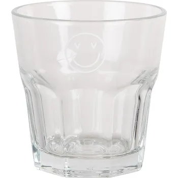 Sklenice Clayre & Eef - Sklenička na vodu BE HAPPY BHSGL0010