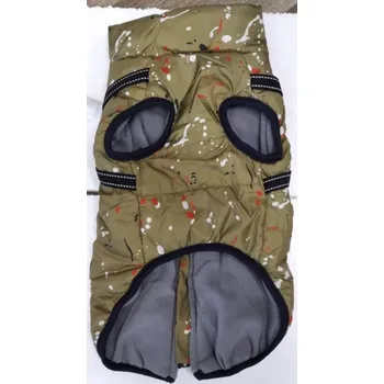 Obleček pro psa Zimní bunda pro psa s postrojem, barvy náhodné Velikost: XS