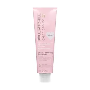 Stylingový přípravek Paul Mitchell Clean Beauty Shine Enhancing Treatment Gloss bezbarvý lesk na vlasy pro přirozený, zářivý vzhled 150 ml