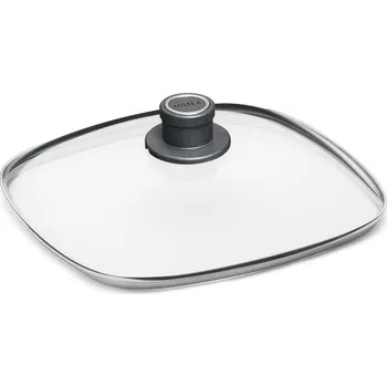 Nádobí Skleněná poklice s plastovým úchytem 26 x 26 cm WOLL