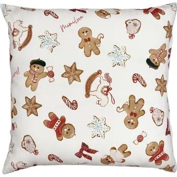 Dekorativní polštářek Mimilove Dekorační polštářek Perníček 40x40 cm