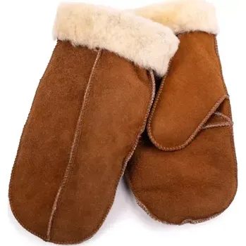 Dámská vesta Kožené hnědé rukavice