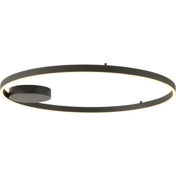 Palnas LED stropní svítidlo Dona, ⌀ 80cm, 62W, DOWN Barva: Černá, Stmívání, řízení: Krokové