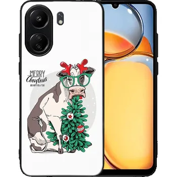 Vánoce VSECHNONAMOBIL 95216 MY ART Kryt s vánočním designem Xiaomi Redmi 13C MERRY CHRISTMAS (074)