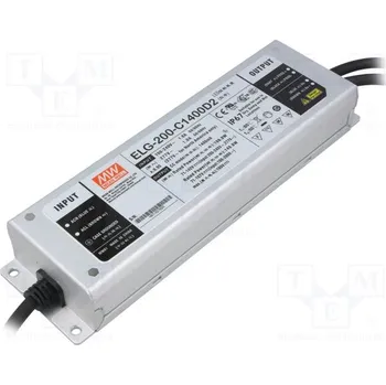 Napájecí zdroj pro osvětlení MEAN WELL ELG-200-C1400D2