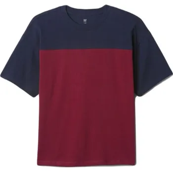 Chlapecké tričko Chlapecké tričko GAP ORIGINAL XL Vínová, Tmavě modrá