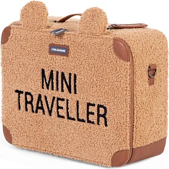 Childhome - Dětský cestovní kufr TEDDY hnědá