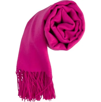 Dámská mikina Dámská jednobarevná pašmína cyklámen