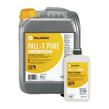 Lak na dřevo Pallmann Parketový lak s efektem surového dřeva Pall-X Pure – 5 L mat