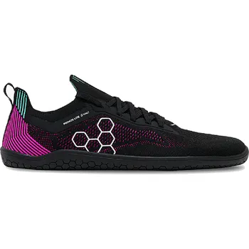 Dámské tenisky Vivobarefoot PRIMUS LITE KNIT WOMENS OBSIDIAN/VIBRANT PINK velikost 42 - Černá