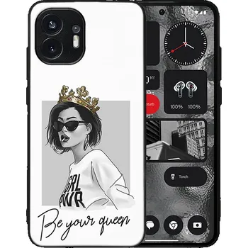 Pouzdro na tablet VSECHNONAMOBIL 94617 MY ART Ochranný kryt pro Nothing Phone 2 QUEEN (139)