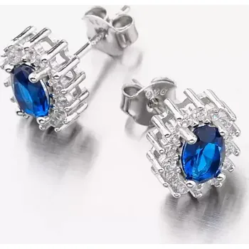 Náušnice Dámské náušnice stříbro 925 zirkon SETST-12160