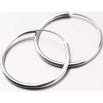 Náušnice Dámské náušnice stříbro 925 kruhy UCST-12351/30/N