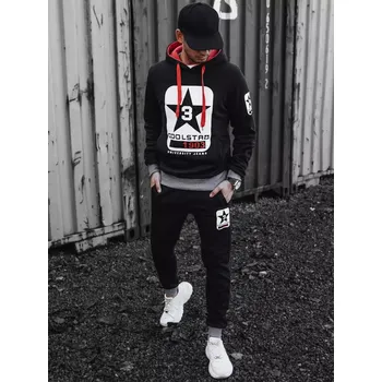 Pánská tepláková souprava AX0656 Barva: Černá, Velikost: 2XL